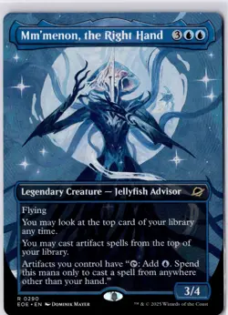 Mm'menon, the Right Hand (Borderless) Edge of Eternities Regular NM R 0290 - Image 1