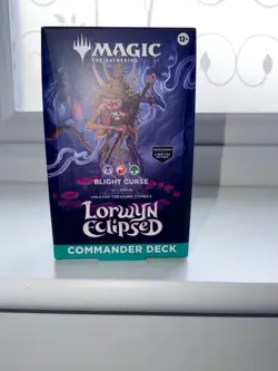 Magic The Gathering - Lorwyn Eclipse - Commander Deck - Blight Curse - Sealed - Image 1