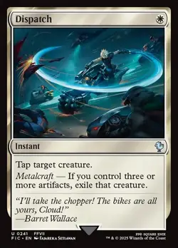 Dispatch Commander: FINAL FANTASY NM MTG Non-Foil - Image 1