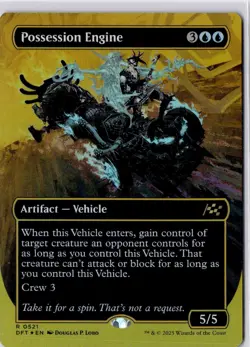 Possession Engine (Borderless) (First-Place Foil) Aetherdrift Foil NM R 0521 - Image 1