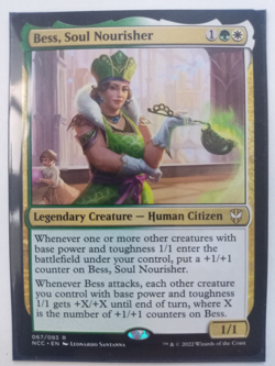 Bess Soul Nourisher Magic The Gathering Rare New Capenna Commander 67 MTG Human - Image 1