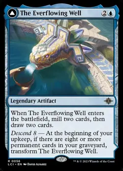 The Everflowing Well / The Myriad Pools x1 1x FOIL Lost Caverns of Ixalan NM MTG - Image 1