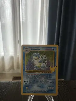 BLASTOISE 2/102 Celebrations: Classic Collection Holo Pokemon 25th Anniversary - Image 3