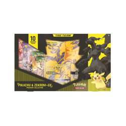 Pokemon TCG Pikachu & Zekrom-GX Tag Team Premium Collection Box - New Sealed - Image 1
