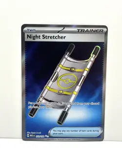 Pokemon TCG Night Stretcher 173/132 - Mega Evolution Full Art Ultra Rare Holo NM - Image 1