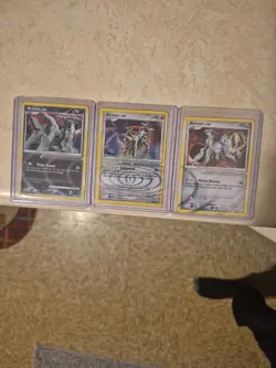 Pokemon TCG Diamond And Pearl Arceus Promo/Holo Package Deal (AR1, AR9, DP50) - Image 1