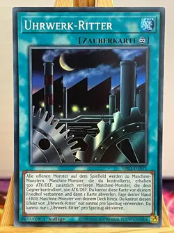 Uhrwerk-Ritter RA03-DE071 Super Rare Deutsch NM YUGIOH - Image 1