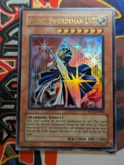 Yugioh - Silent Swordsman LV5 - EEN-ENSE4 - Secret Rare - Limited Edition - LP - Image 1