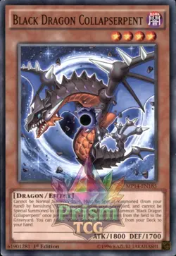 1st Ed Black Dragon Collapserpent MP14-EN185 Yugioh - Image 1