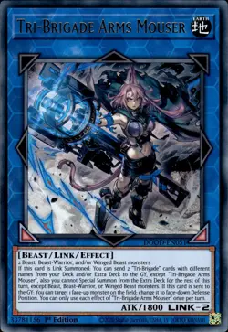 Tri-Brigade Arms Mouser - Ultra Rare 1st Edition DOOD-EN051 - NM - YuGiOh - Image 1