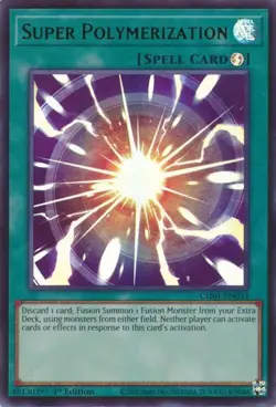 Super Polymerization - CH01-EN033 - NM - Ultra Rare - 1st ed - Yugioh - Image 1