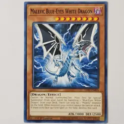 Malefic Blue-Eyes White Dragon - LDS2-EN005 - NM - Common - 1st ed - Yugioh - Image 1