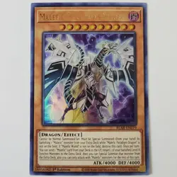 Malefic Paradigm Dragon - BLAR-EN019 - Ultra Rare - NM/VLP - 1st ed - Yugioh - Image 1