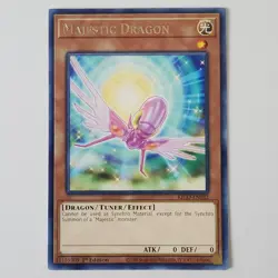 (3x) Majestic Dragon - KICO-EN032 - Rare - NM/VLP - Yugioh - 1st ed - Image 1