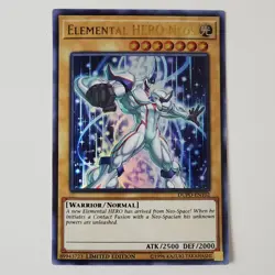Elemental HERO Neos - DUPO-EN102 - Limited Ed - Ultra Rare - NM - Yugioh - Image 1
