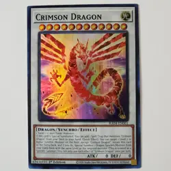 Crimson Dragon - RA04-EN061 - NM - Super Rare - 1st ed - Yugioh - Image 1