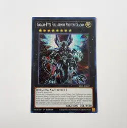 Galaxy-Eyes Full Armor Photon Dragon - RA01-EN037 - Secret Rare - NM - Yugioh - Image 1