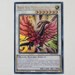 Black Rose Moonlight Dragon - RA03-EN038 - NM - Ultra Rare - 1st ed - Yugioh - Image 1