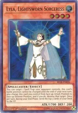 Lyla, Lightsworn Sorceress - BLLR-EN036 - NM/VLP - Ultra Rare - 1st ed - Yugioh - Image 1
