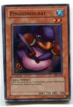 Yu-Gi-Oh! PLAYED/POOR Pinguinsoldat Super Rare - Image 1
