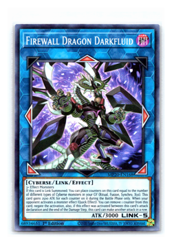 Firewall Dragon Darkfluid - MP20-EN168 - Super Rare - 1st Edition - Yugioh - Image 1