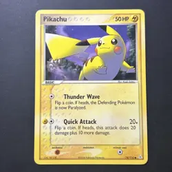 Pokemon TCG Pikachu Holon Phantoms Card 78/110 Common Regular - Image 1