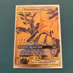Pikachu & Zekrom GX SM248 Sm Holo Pokemon Card - Image 1
