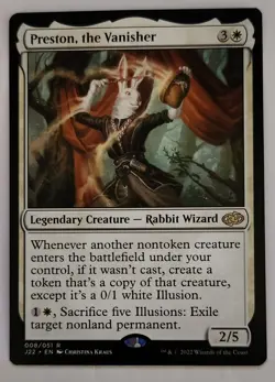 Preston, the Vanisher MTG J22 008/051 NM Jumpstart 2022 Magic - Image 1