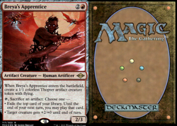 Magic the Gathering -MTG- Breya's Apprentice Foil - Image 1