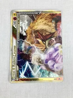 Pokemon TCG Entei & Raikou Legend 90/95 & 91/95 TOP & BOTTOM - Image 2