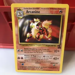 Pokemon ARCANINE #6 BLACK STAR PROMO Nmint WOTC TCG B1 - Image 4