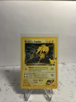 Rocket's Zapdos 15/132 - Celebrations: Classic Collection Pokemon TCG Holo - NM - Image 1