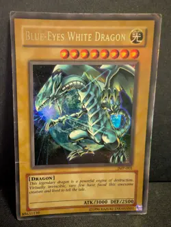 Blue-Eyes White Dragon JMP-001 YuGiOh Shonen Jump Promo - Image 1