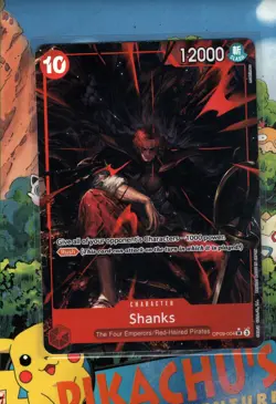 One Piece TCG Shanks (004) (Alternate Art) OP09-004 Holo NM/M - Image 1