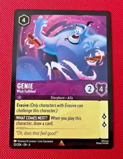 1x GENIE WISH FULFILLED - Azurite Sea - Disney Lorcana TCG - Image 1