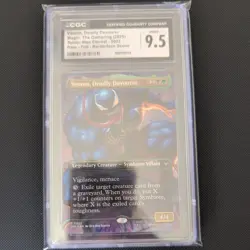 2025 MTG Venom Deadly Devourer Marvel's Spider-Man Eternal Rare Foil CGC 9.5 - Image 1