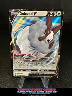 Dubwool V SWSH049, Black Star Promo, Pokemon, NM - Image 1