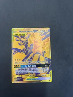 Pikachu & Zekrom GX Tag Team SM248 Promo Sun & Moon Pokemon 2021 - Image 5