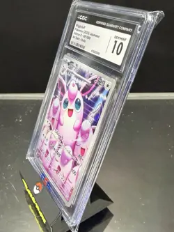 2025 POKEMON JAPANESE INFERNO X ART RARE HOLO #091 WIGGLYTUFF CGC 10 GEM MINT - Image 3