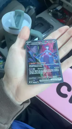 Pokemon TCG Team Rockets Mewtwo EX Special Illustration Destined Rivals - Image 1