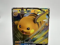 Raichu GX SM213 Black Star Promo Sun and Moon Promos Pokemon TCG NM - Image 2