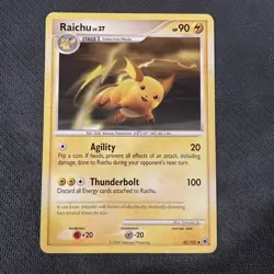 Raichu 45/100 Pokemon Majestic Dawn Uncommon 2008 MP - Image 1