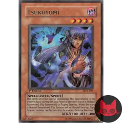 Yugioh Tsukuyomi DCR-075 Rare 1st Edition LP - Image 1