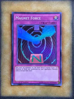Yugioh Magnet Force DPRP-EN007 Super Rare 1st Ed NM - Image 1