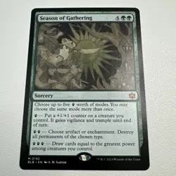 Season Of Gathering (NM Non-Foil) BLB-0192 Mythic MTG - Image 1