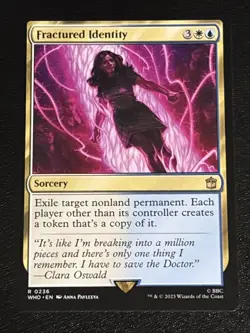 MTG Universes Beyond: Doctor Who Fractured Identity 0236 NM Rare - Image 1