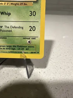 Pokemon Base Set Ivysaur 30/102 (NM) - Image 4