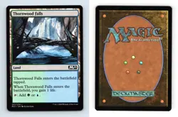 Thronwood Falls #257/274 MTG Core 2021 Land TCG Card - Image 1