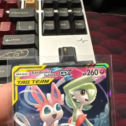 Gardevoir & Sylveon-GX 130/214 Holo Rare GX Unbroken Bonds Pokemon Near Mint - Image 3