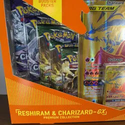 Pokemon Reshiram & Charizard GX Tag Team Premium Collection Box New Sealed - Image 2